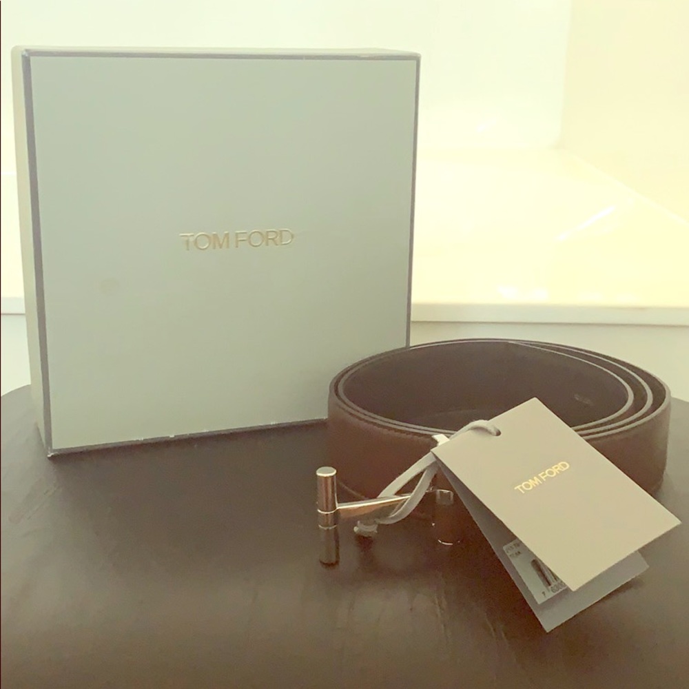 AUTHENTIC BRAND NEW Men’s Tom Ford Leather Belt